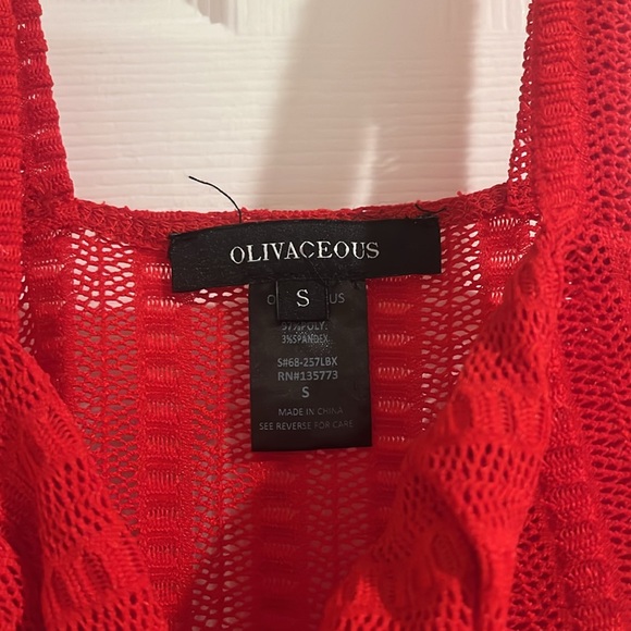 Women’s Red lace bodysuit - Picture 2 of 3